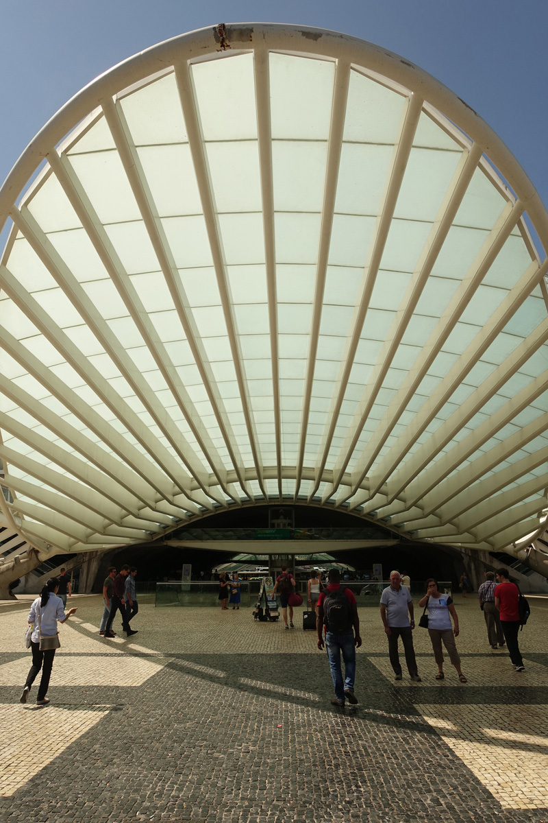 Mon voyage au Village Olympique et la gare Oriente à Lisbonne au Portugal