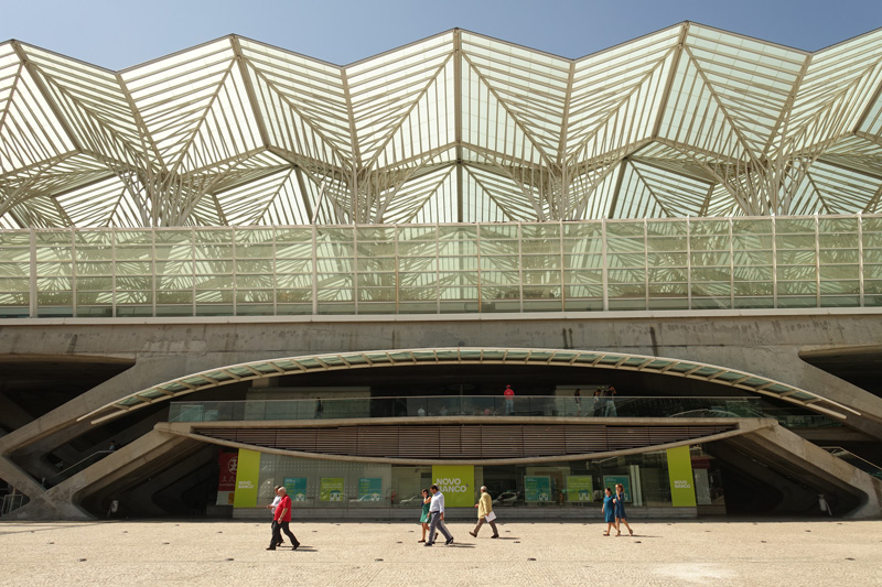 Mon voyage au Village Olympique et la gare Oriente à Lisbonne au Portugal