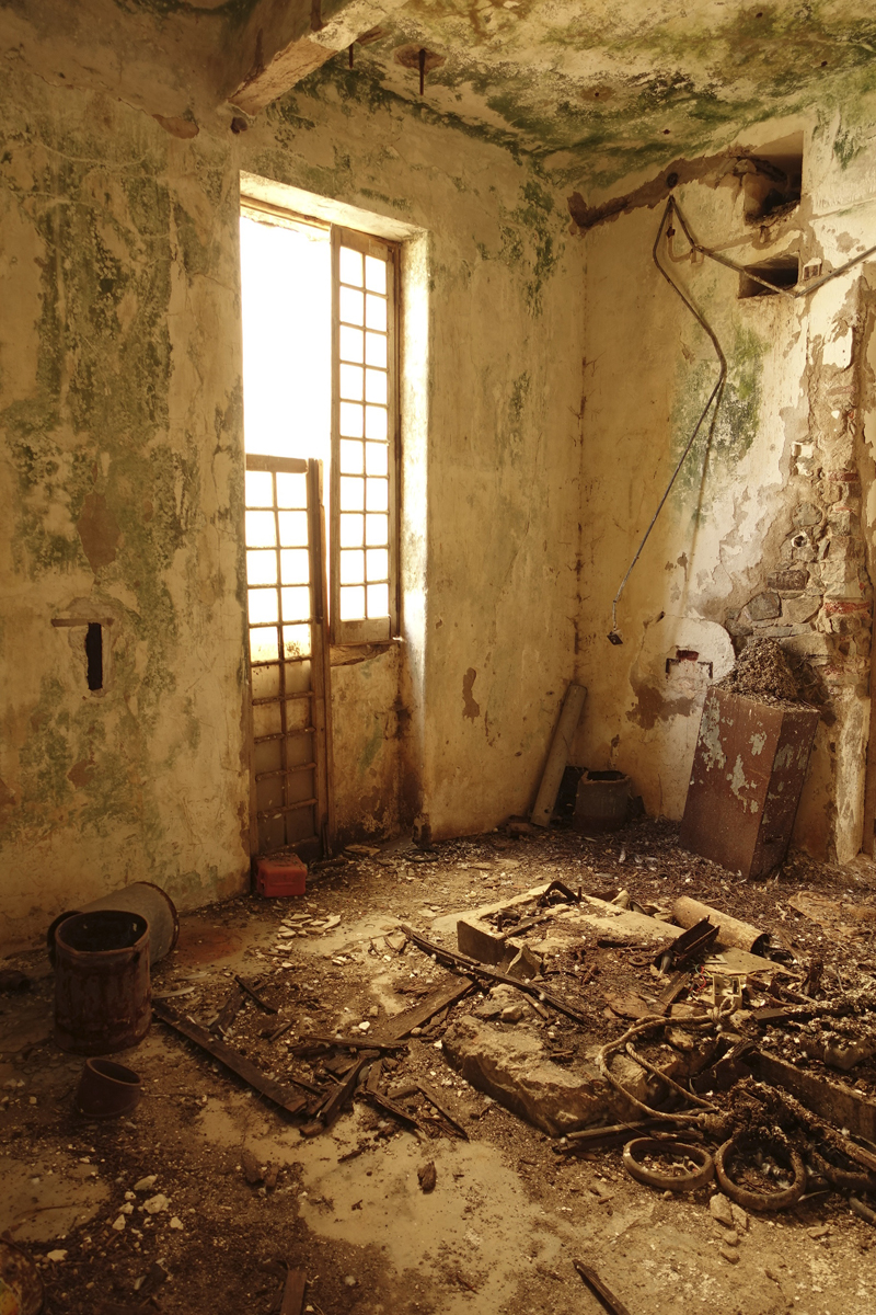 Usine désaffectée et abandonnée à Mértola au Portugal