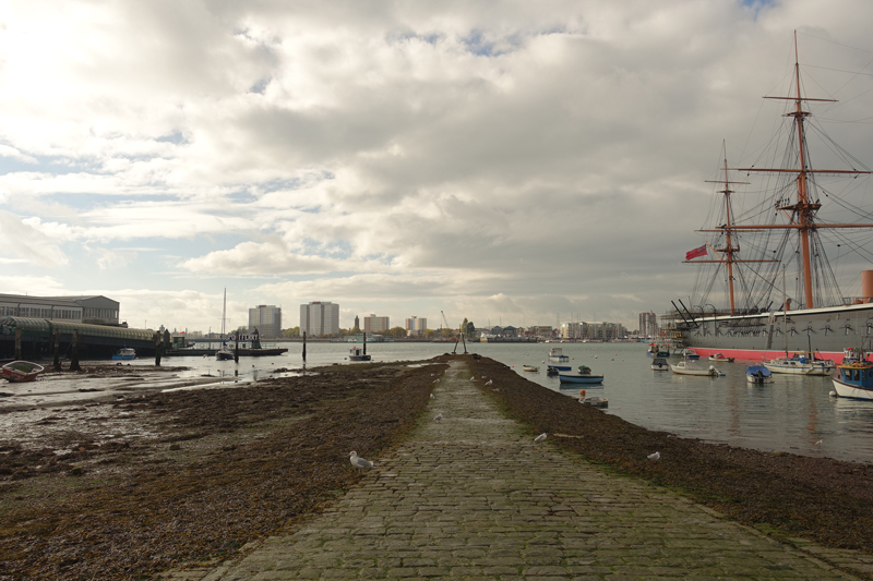 Mon voyage à Portsmouth en Angleterre