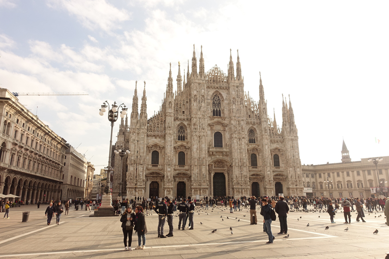 Mon voyage à Milan en Italie