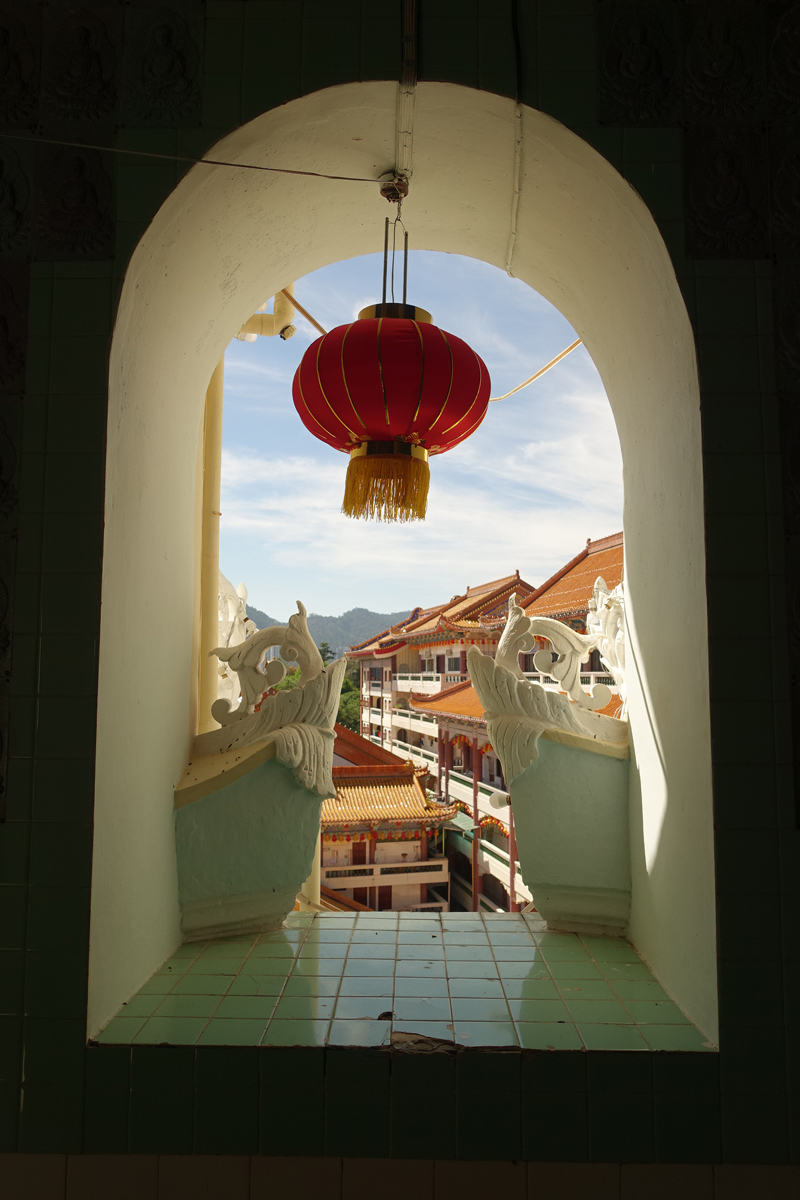 Temple Kek Lok Si à George Town sur l'île de Penang en Malaisie