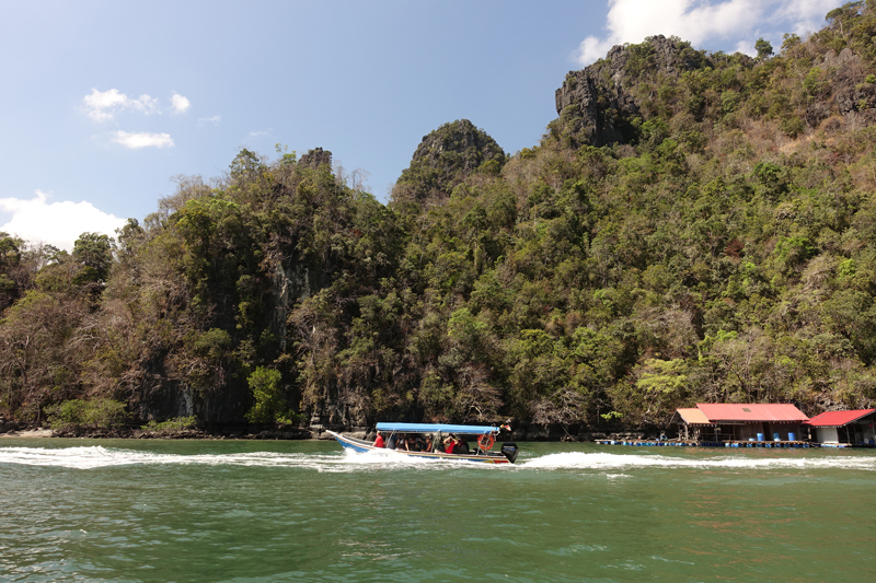 Mon excursion en bateau sur l’île de Langkawi en Malaisie