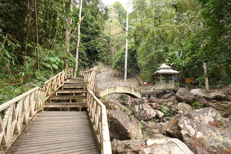 Mon voyage à la Cascade Durian Perrangin sur l’île de Langkawi en Malaisie