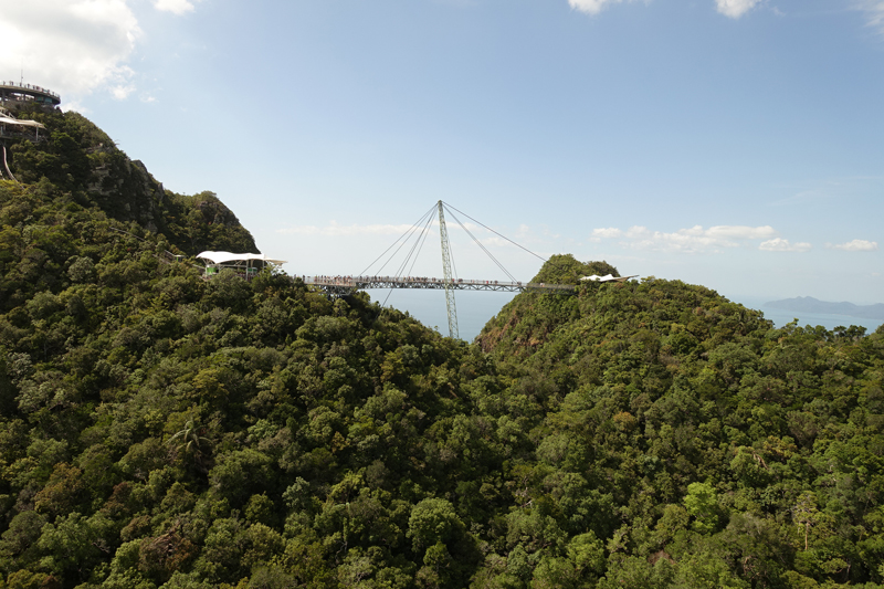 Mon voyage à Car Cable - Sky Bridge sur l’île de Langkawi en Malaisie