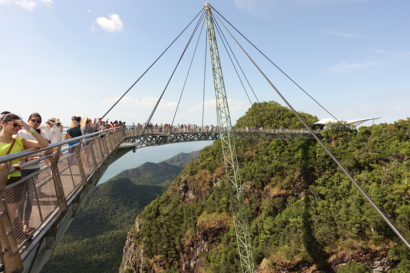 Mon voyage à Car Cable - Sky Bridge sur l’île de Langkawi en Malaisie