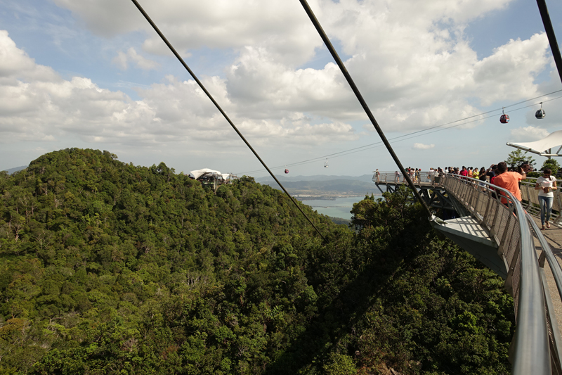 Mon voyage à Car Cable - Sky Bridge sur l’île de Langkawi en Malaisie