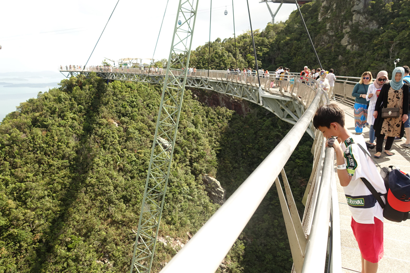 Mon voyage à Car Cable - Sky Bridge sur l’île de Langkawi en Malaisie