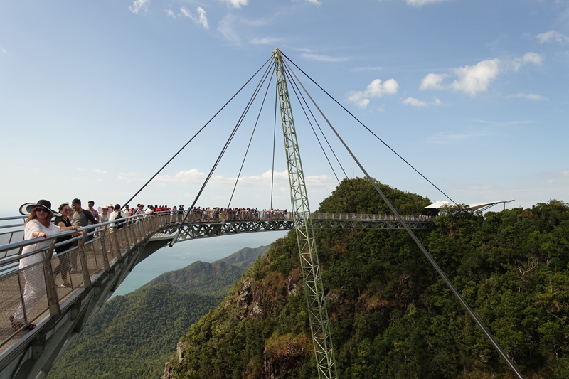 Mon voyage à Car Cable - Sky Bridge sur l’île de Langkawi en Malaisie