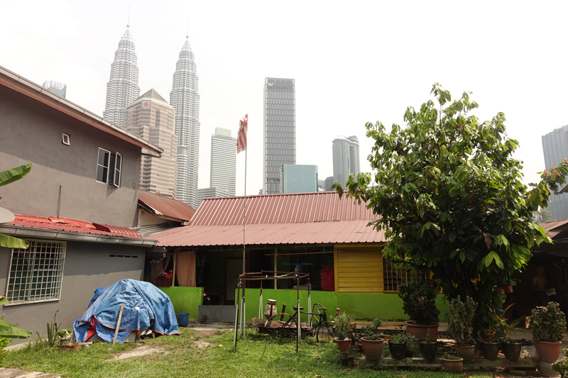 Mon voyage dans le quartier Kampung Baru à Kuala Lumpur en Malaisie