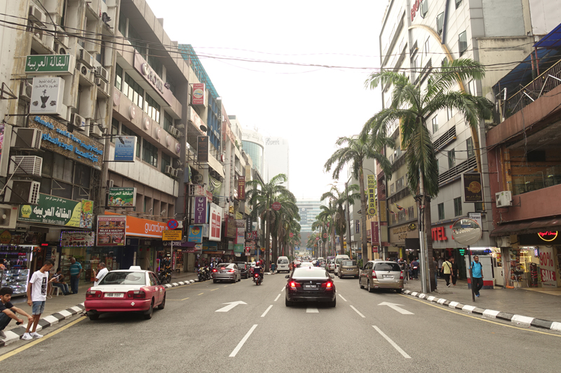 Mon voyage dans le quartier Bukit Bintang à Kuala Lumpur en Malaisie