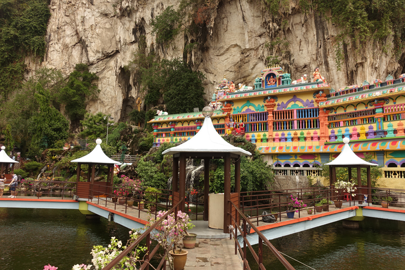 Mon voyage aix Batu Caves à Kuala Lumpur en Malaisie