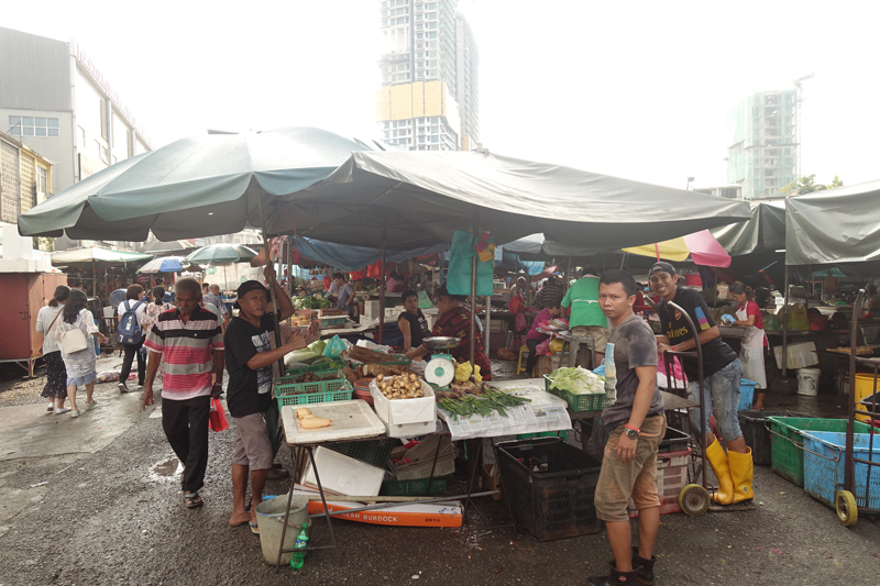 Mon voyage au Marcher Pudu Marketà Kuala Lumpur en Malaisie