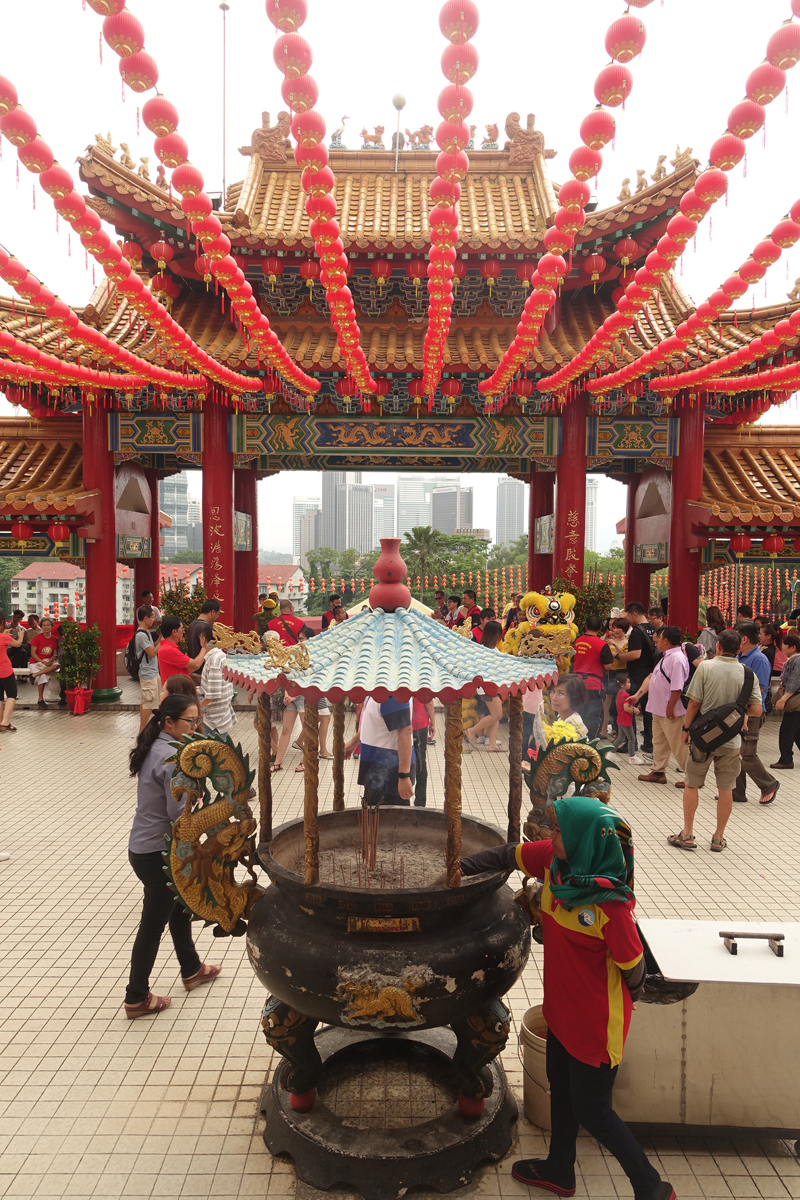 Mon voyage au Temple Thean Hou à Kuala Lumpur en Malaisie