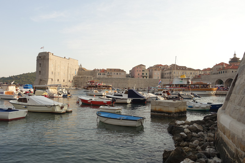 Mon voyage dans le quartier historique de Dubrovnik en Croatie