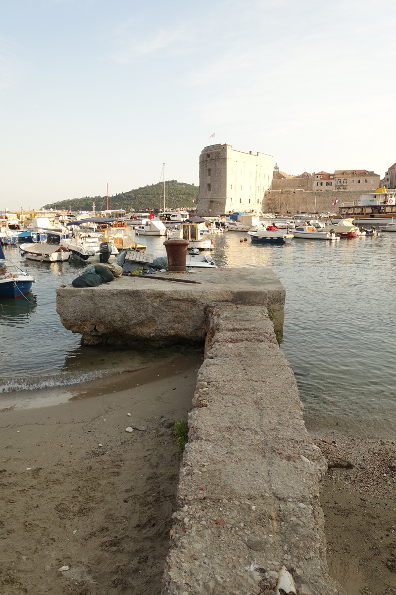 Mon voyage dans le quartier historique de Dubrovnik en Croatie