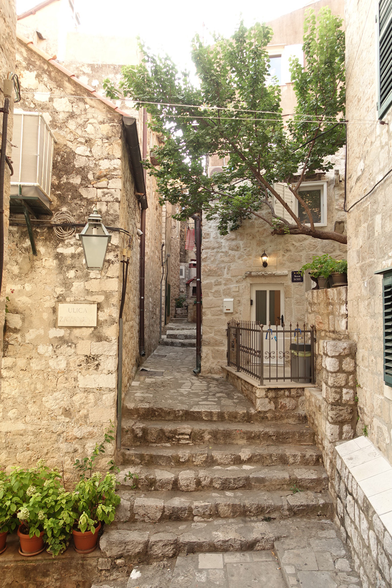 Mon voyage dans le quartier historique de Dubrovnik en Croatie