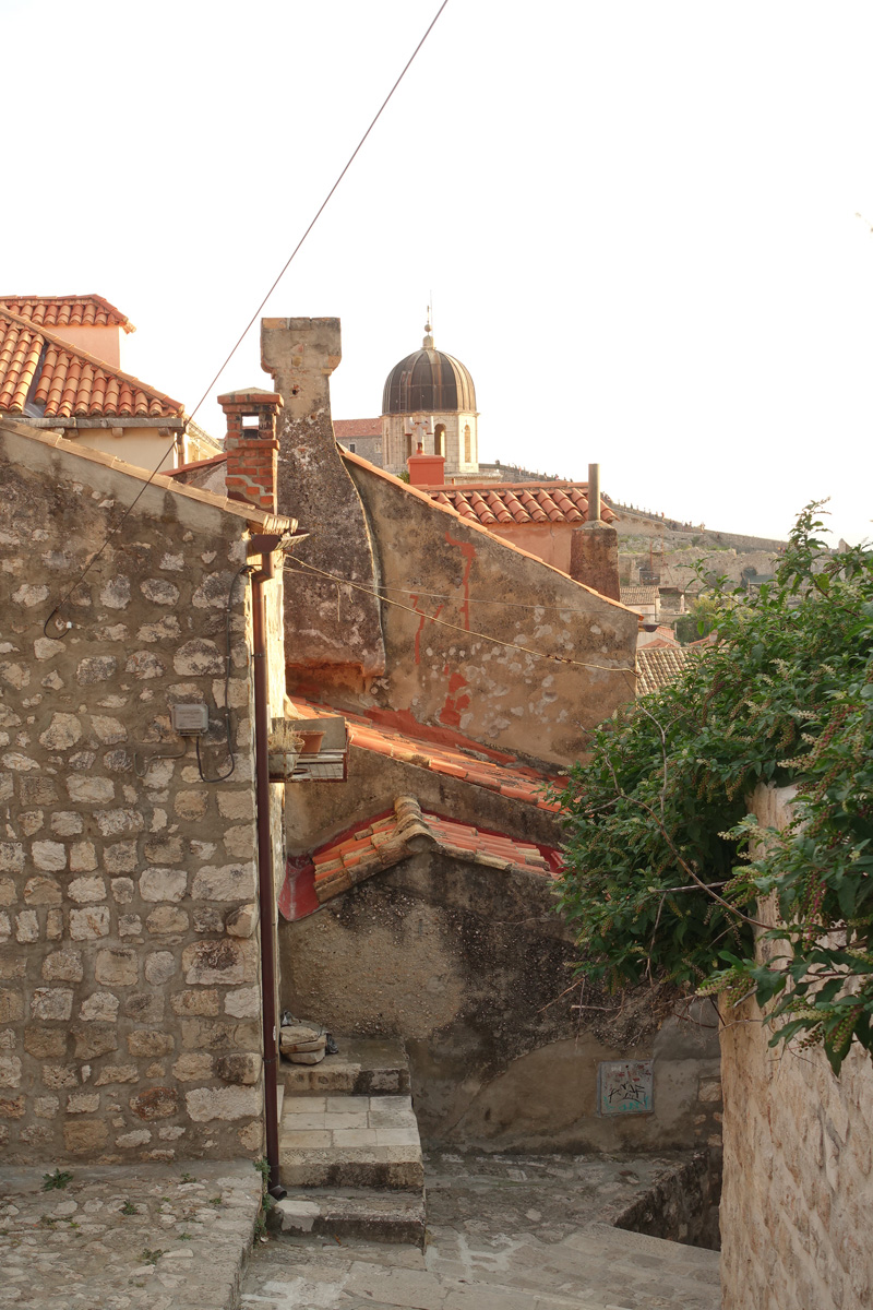 Mon voyage dans le quartier historique de Dubrovnik en Croatie