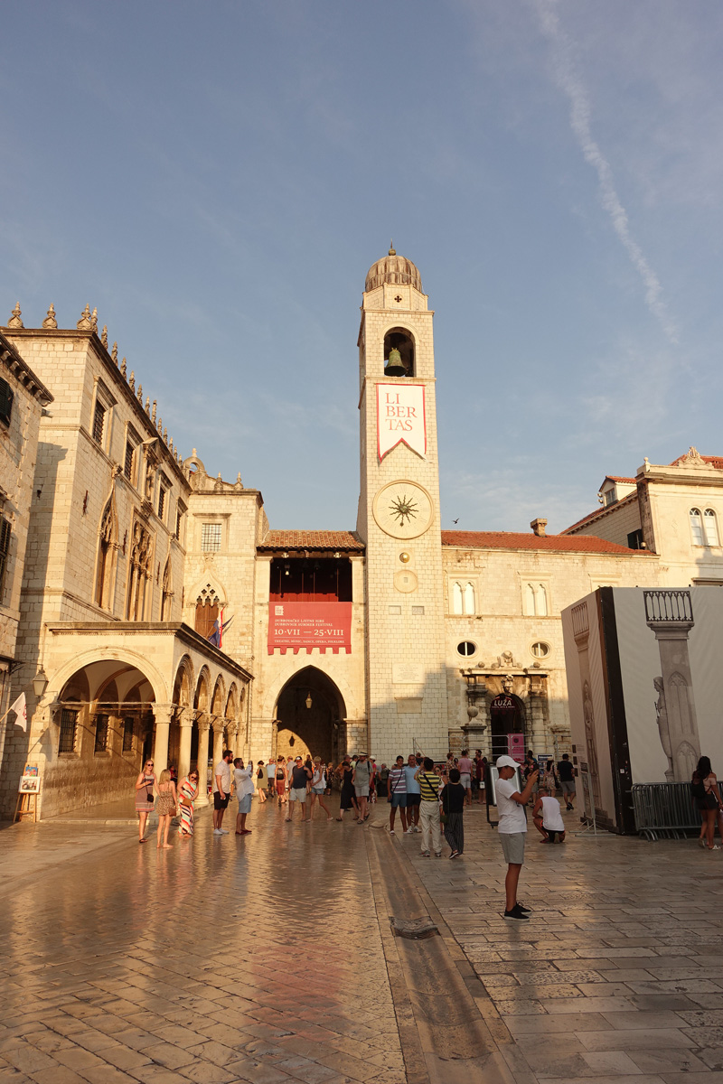 Mon voyage dans le quartier historique de Dubrovnik en Croatie