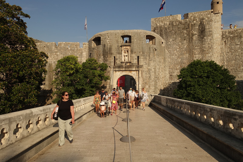 Mon voyage dans le quartier historique de Dubrovnik en Croatie