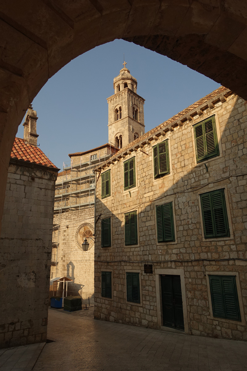 Mon voyage dans le quartier historique de Dubrovnik en Croatie