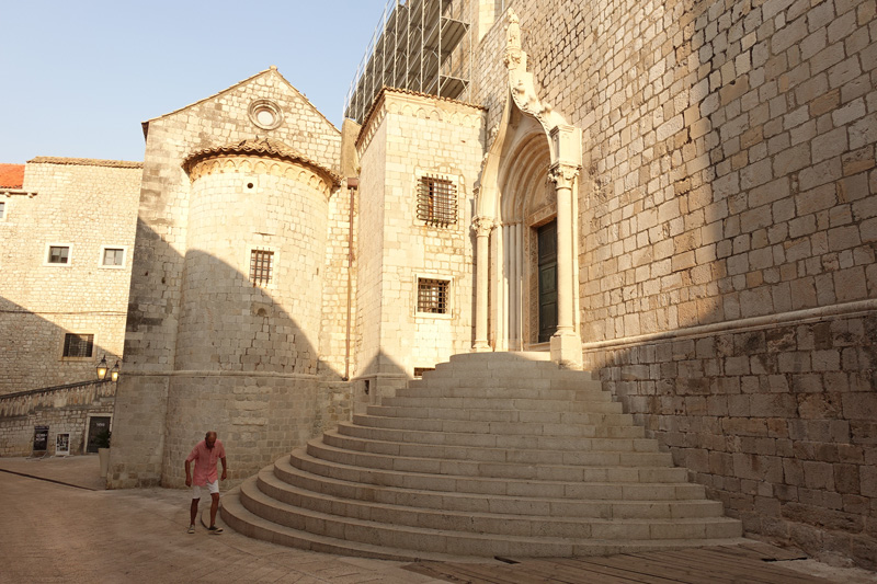 Mon voyage dans le quartier historique de Dubrovnik en Croatie