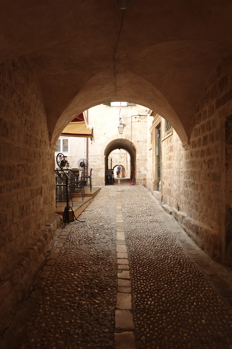 Mon voyage dans le quartier historique de Dubrovnik en Croatie