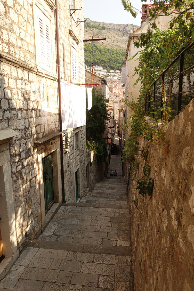 Mon voyage dans le quartier historique de Dubrovnik en Croatie