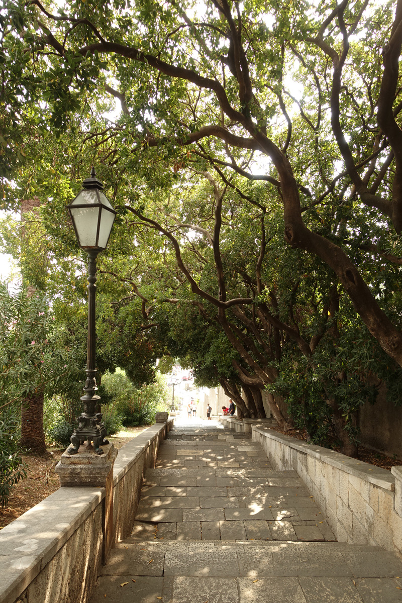 Mon voyage dans le quartier historique de Dubrovnik en Croatie