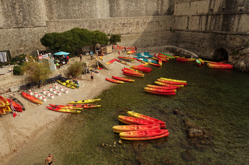 Mon voyage dans le quartier historique de Dubrovnik en Croatie