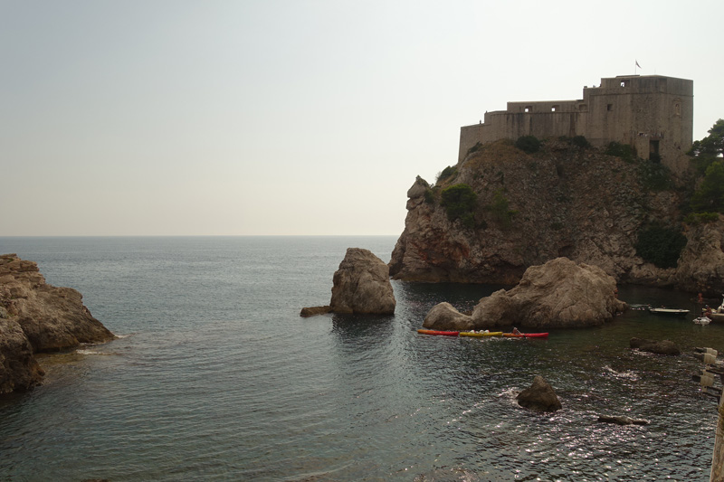 Mon voyage dans le quartier historique de Dubrovnik en Croatie