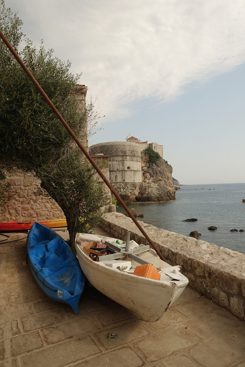 Mon voyage dans le quartier historique de Dubrovnik en Croatie