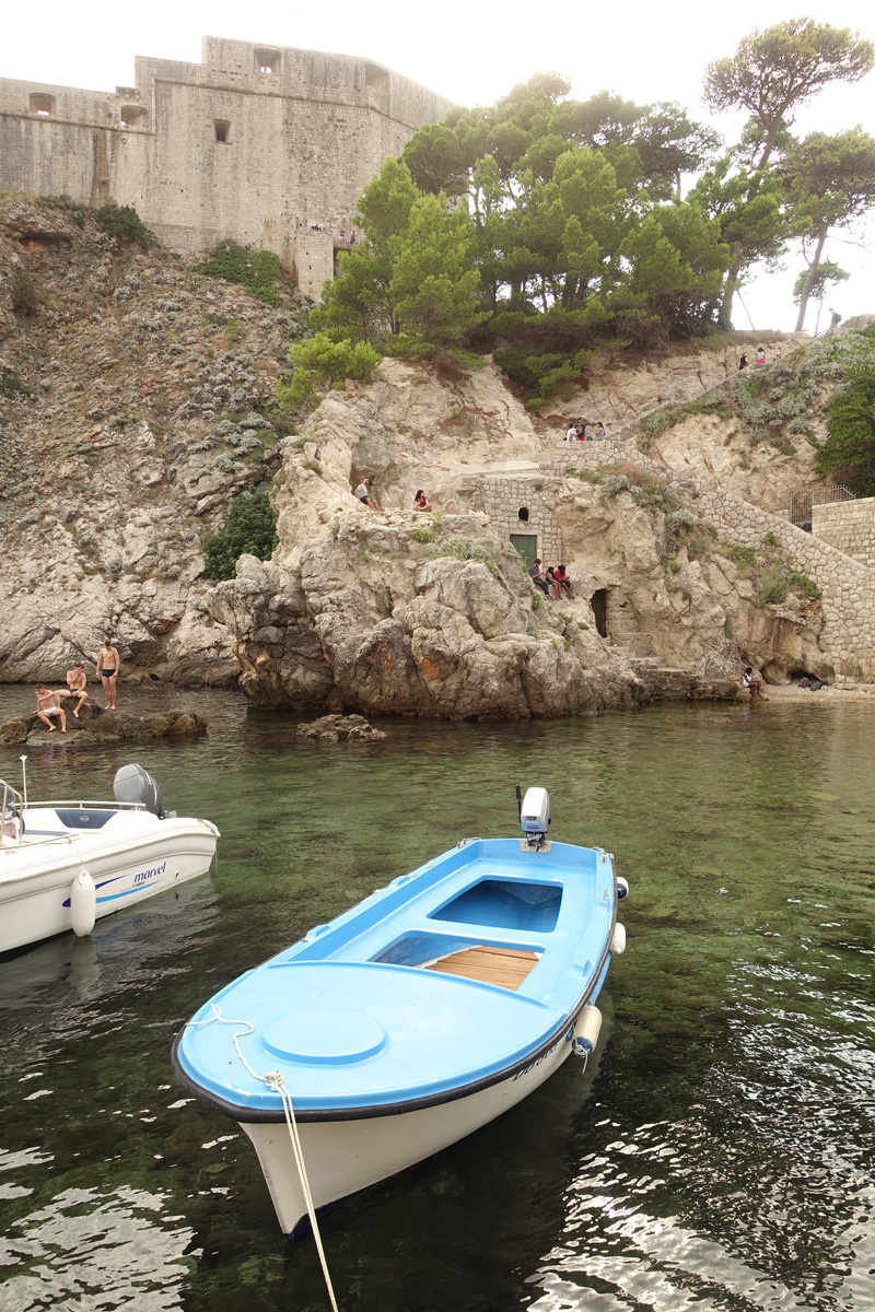 Mon voyage dans le quartier historique de Dubrovnik en Croatie