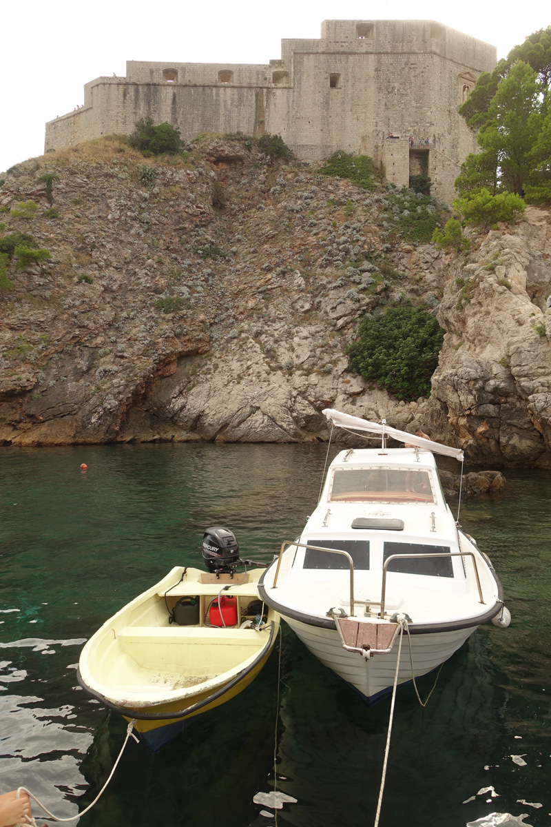 Mon voyage dans le quartier historique de Dubrovnik en Croatie