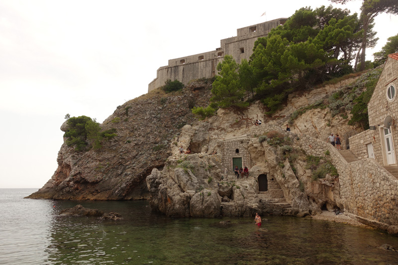 Mon voyage dans le quartier historique de Dubrovnik en Croatie