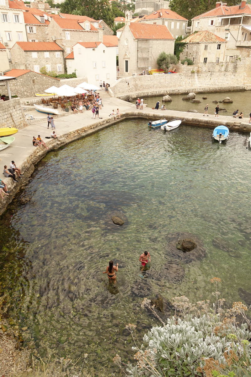 Mon voyage dans le quartier historique de Dubrovnik en Croatie