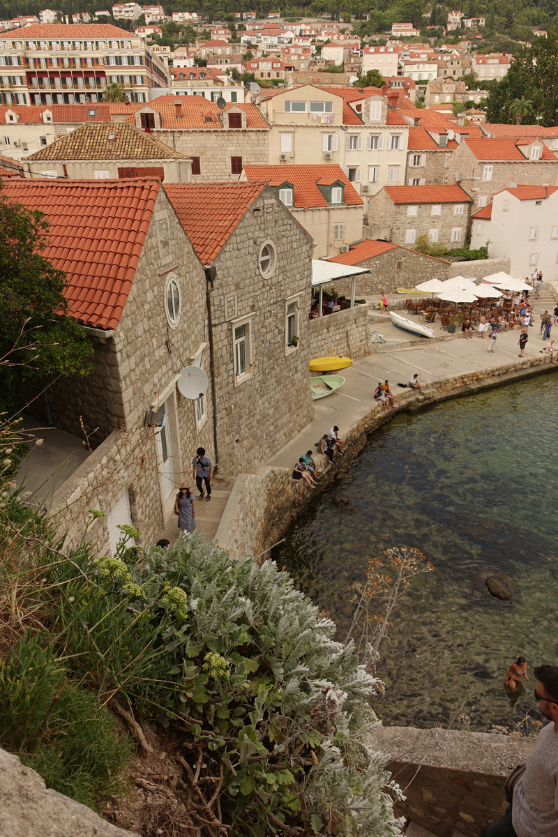 Mon voyage dans le quartier historique de Dubrovnik en Croatie