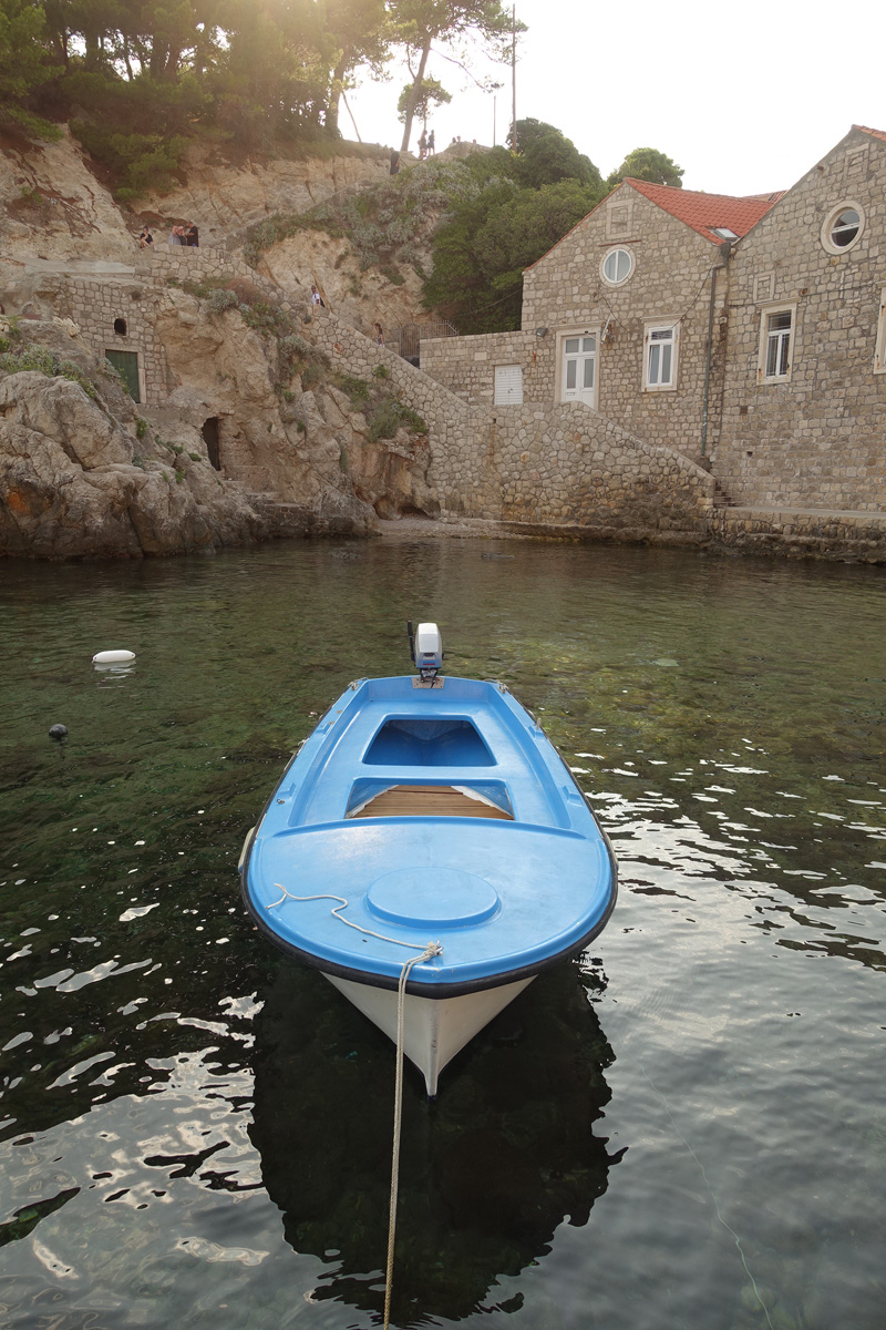 Mon voyage dans le quartier historique de Dubrovnik en Croatie