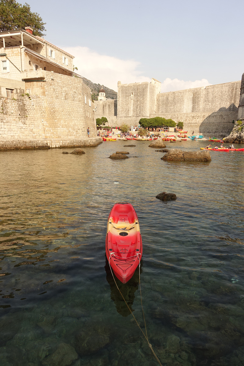 Mon voyage dans le quartier historique de Dubrovnik en Croatie