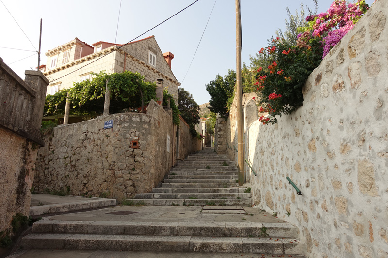 Mon voyage dans le quartier historique de Dubrovnik en Croatie