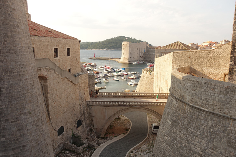 Mon voyage dans le quartier historique de Dubrovnik en Croatie