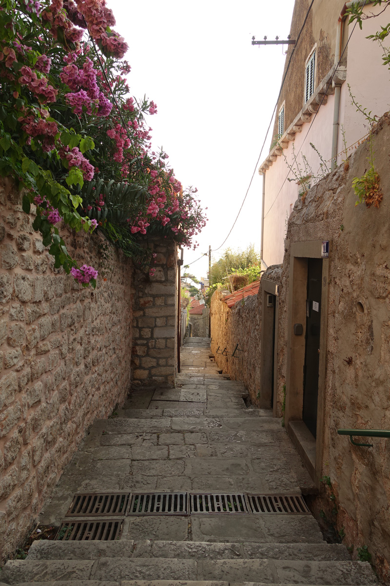 Mon voyage dans le quartier historique de Dubrovnik en Croatie