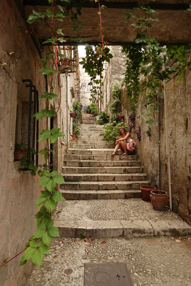 Mon voyage dans le quartier historique de Dubrovnik en Croatie