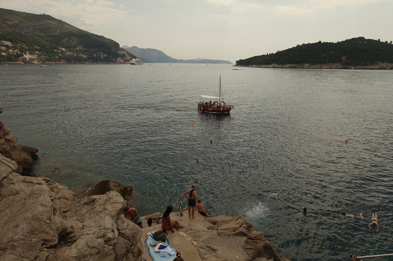 Mon voyage dans le quartier historique de Dubrovnik en Croatie