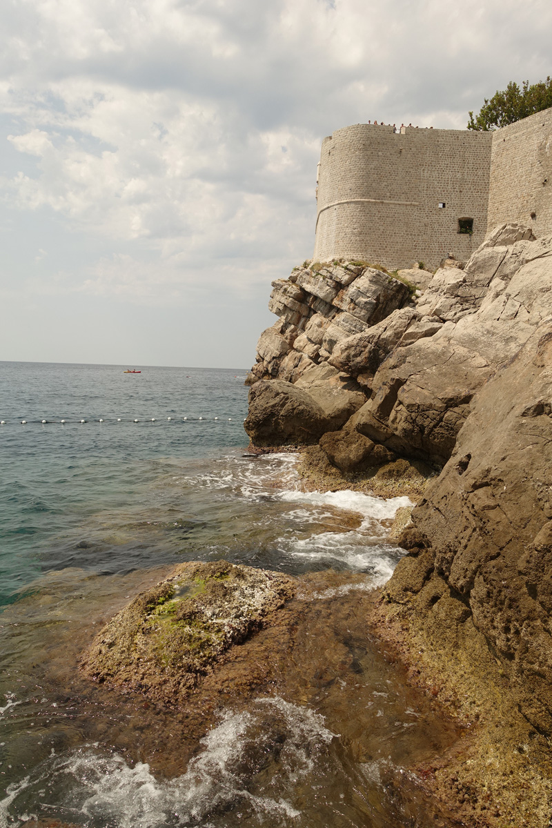 Mon voyage dans le quartier historique de Dubrovnik en Croatie