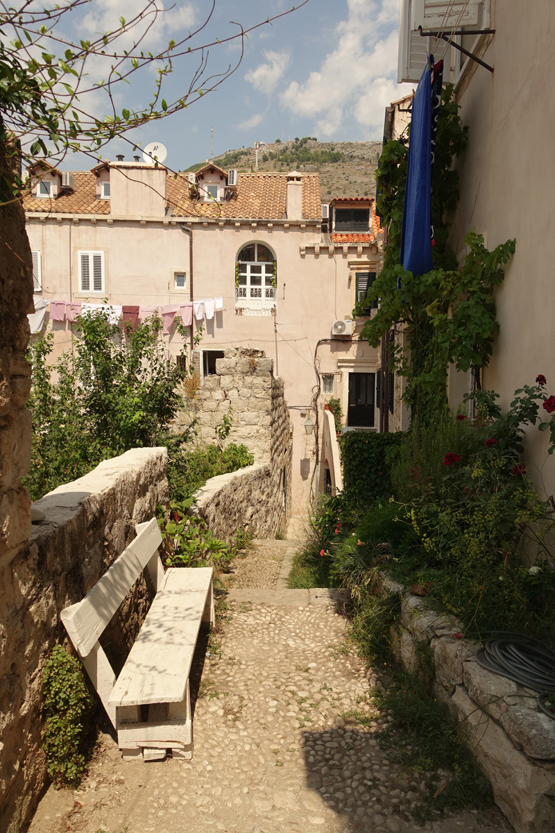 Mon voyage dans le quartier historique de Dubrovnik en Croatie