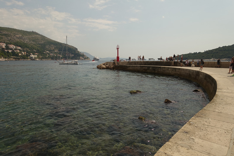 Mon voyage dans le quartier historique de Dubrovnik en Croatie