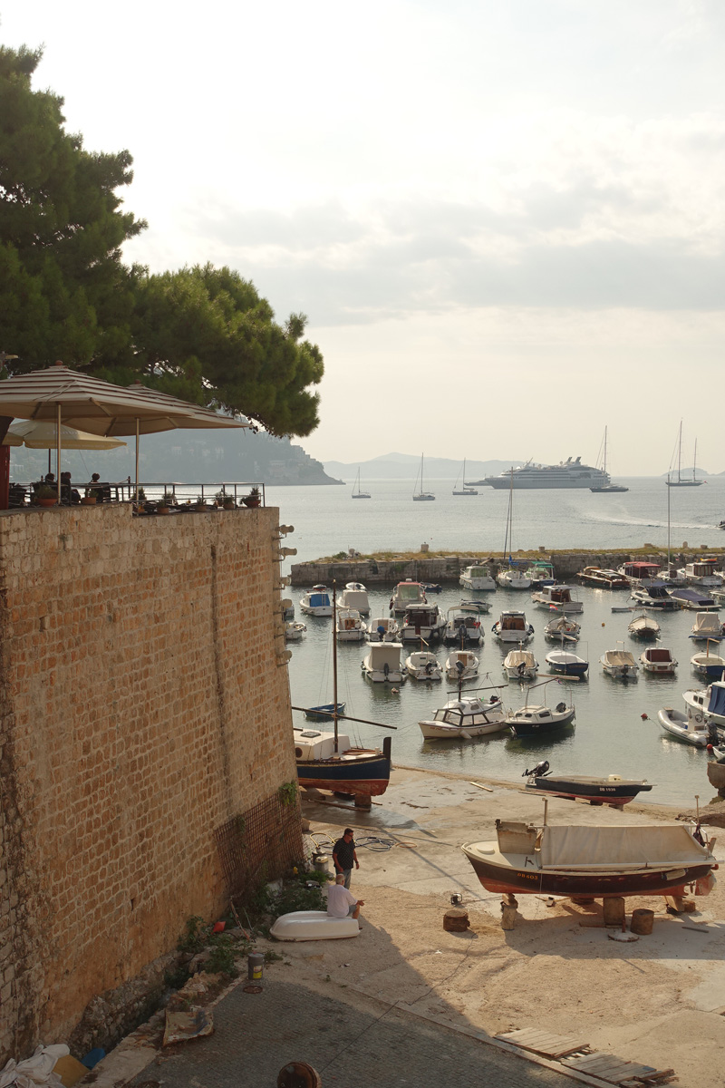 Mon voyage dans le quartier historique de Dubrovnik en Croatie