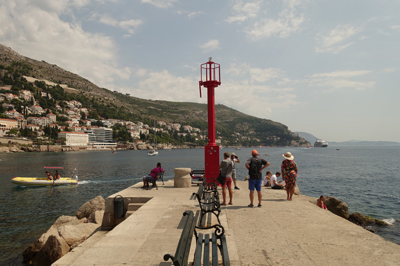 Mon voyage dans le quartier historique de Dubrovnik en Croatie