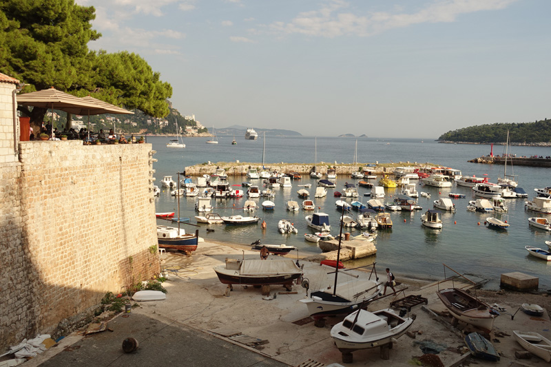 Mon voyage dans le quartier historique de Dubrovnik en Croatie